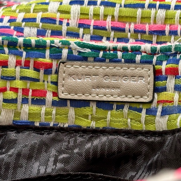 NWT Kurt Geiger London Tweed Large Kensington - Picture 8 of 10